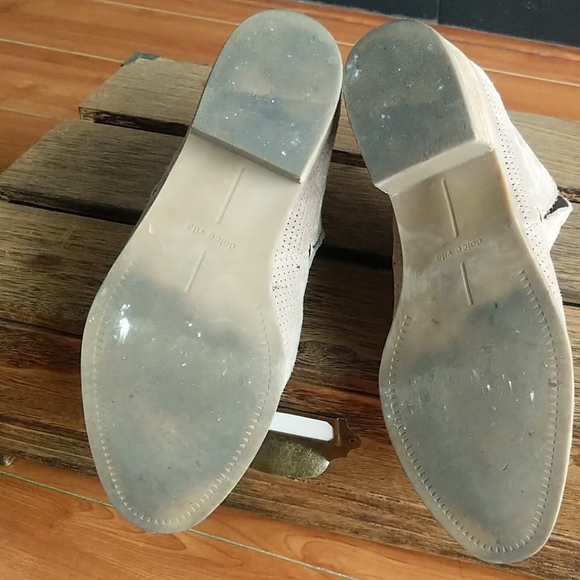 Dolce Vita suede slip on ankle bootie - Picture 4 of 7